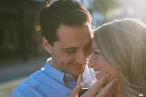 Downtown Galveston Engagement Session