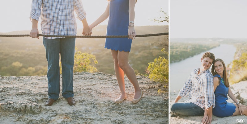 Mount Bonnell Engagement