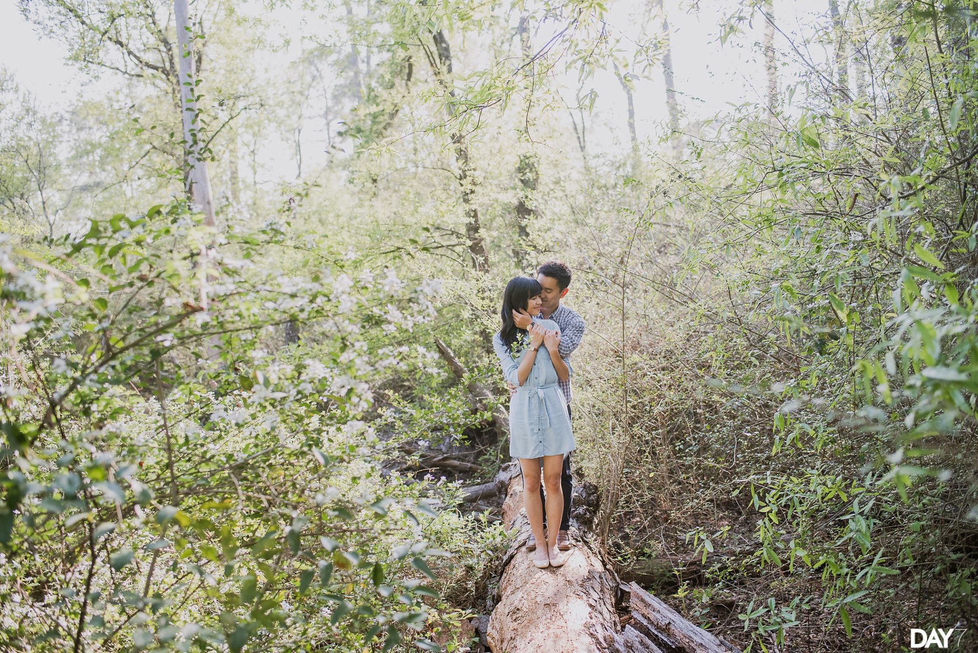 Houston Arboretum Engagement Photos By Day 7 Houston Arboretum Engagement Photos