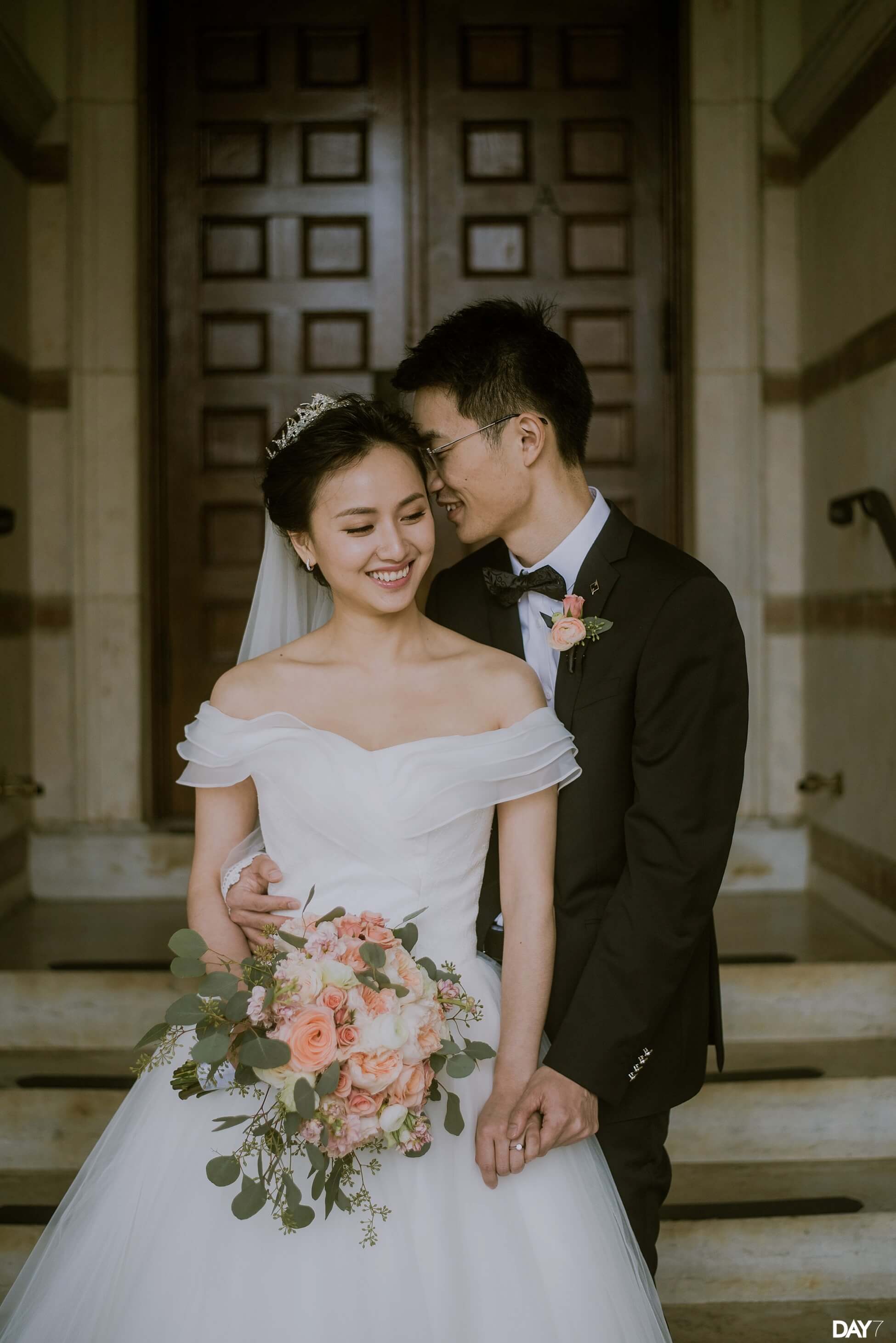 Rice University Houston Club Wedding Photographer