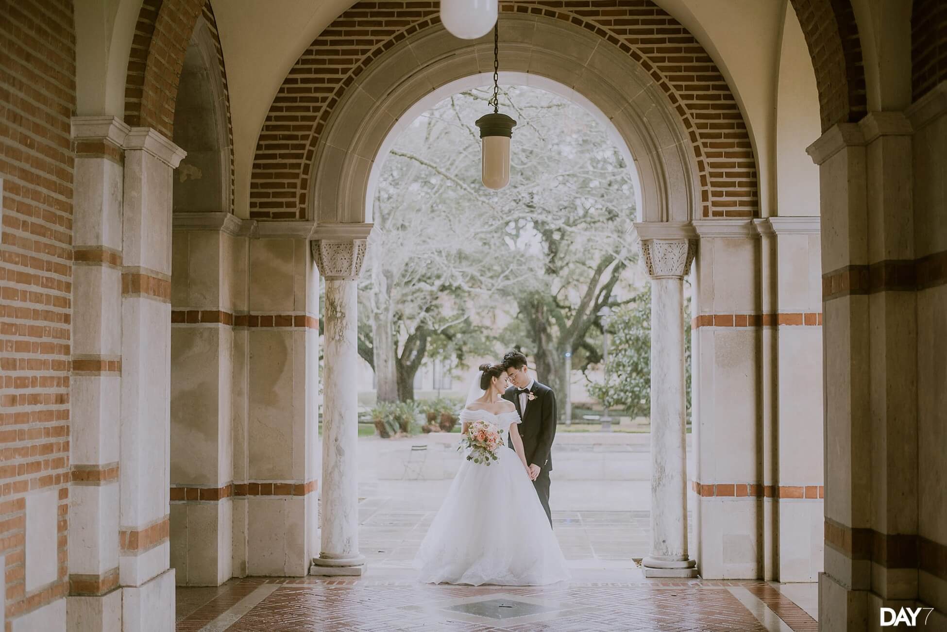 Rice University Houston Club Wedding Photographer