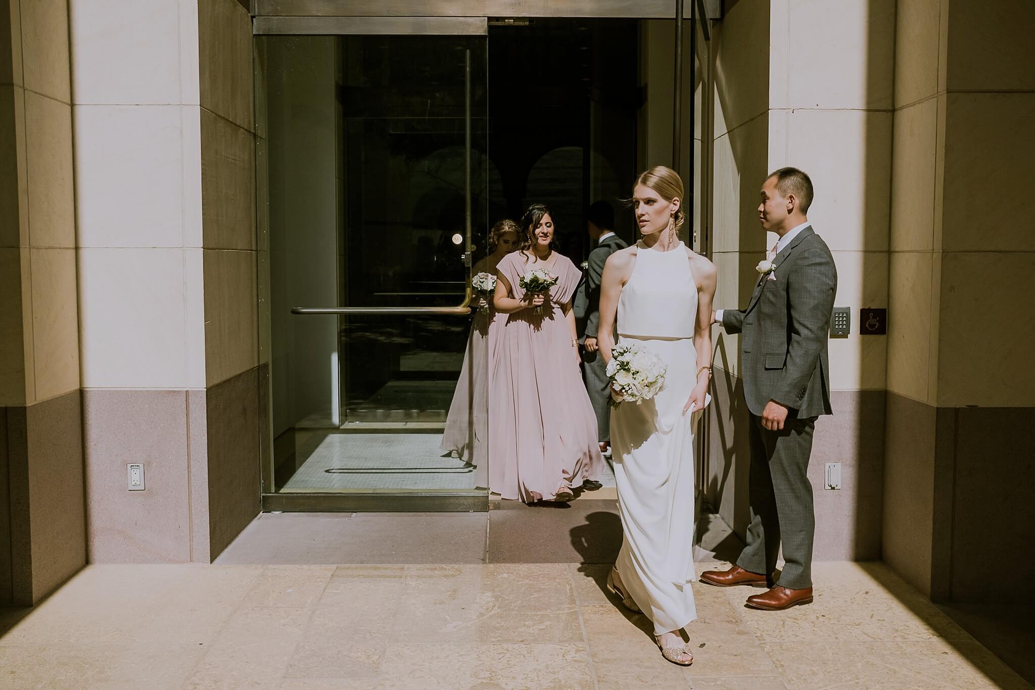 Blanton Museum Austin Wedding Photography