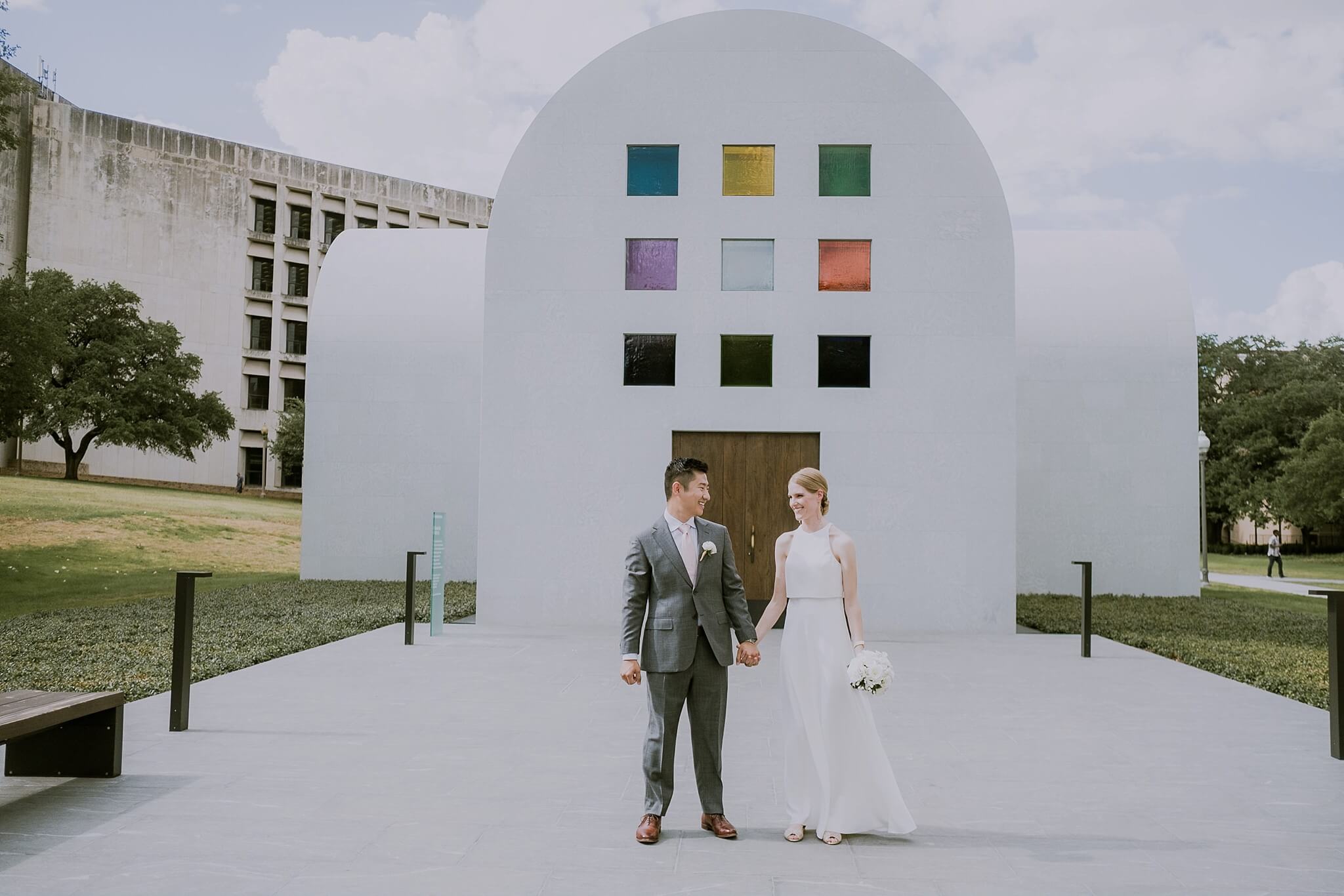 Blanton Museum Austin Wedding Photography