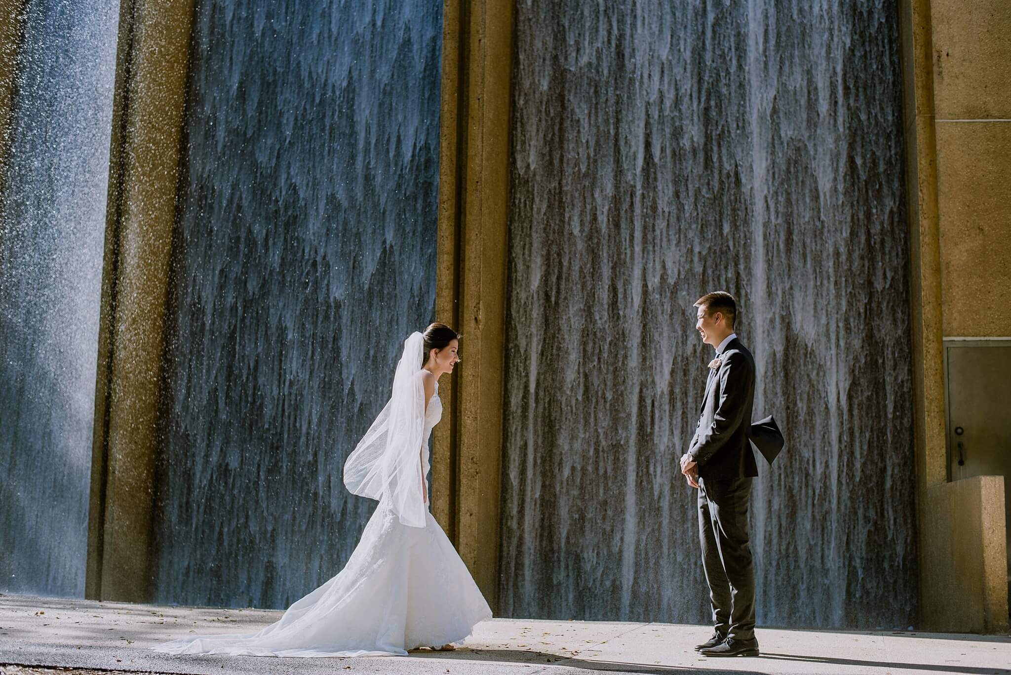 Waterwall Houston Wedding Photos