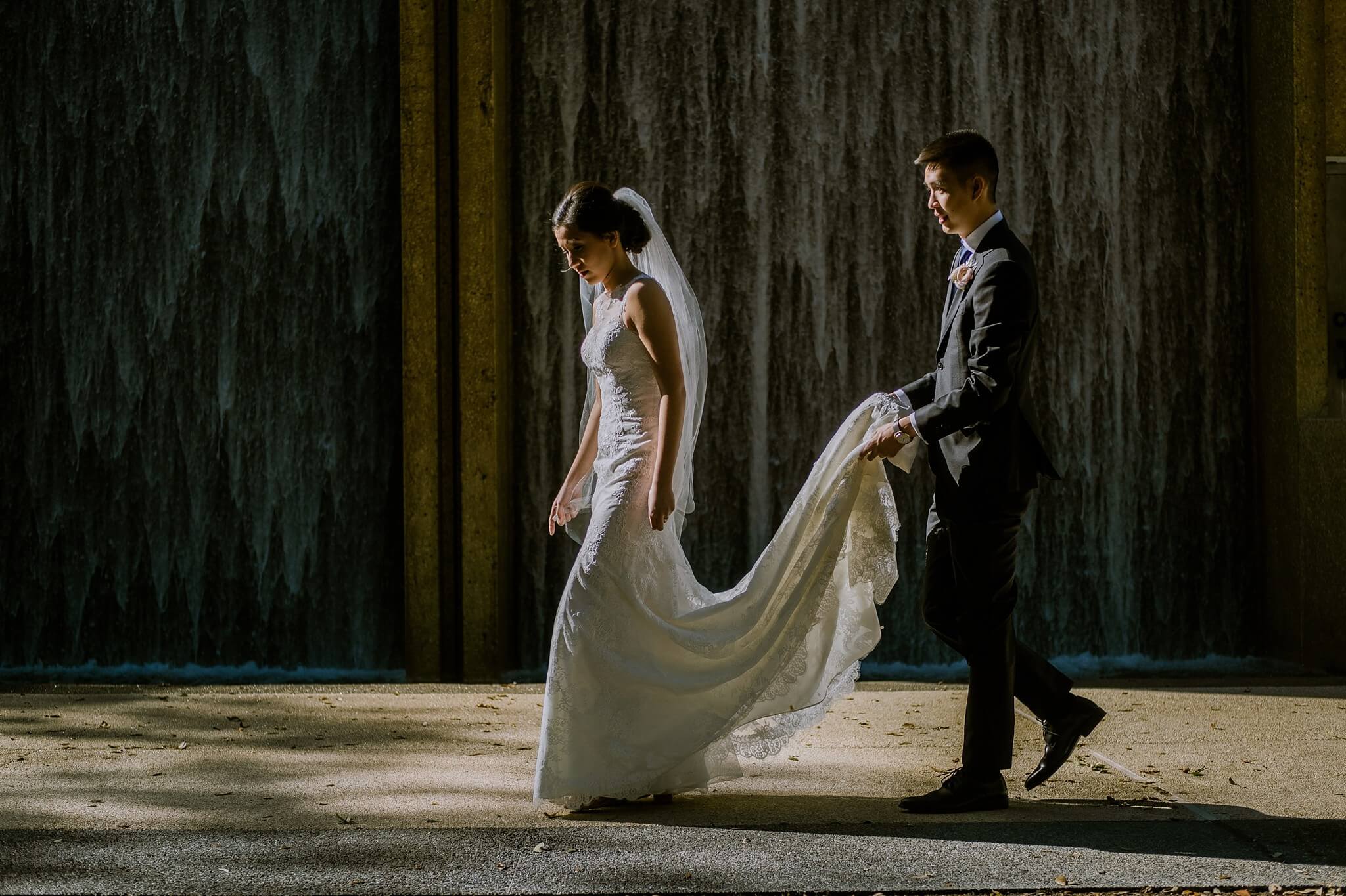 Waterwall Houston Wedding Photos