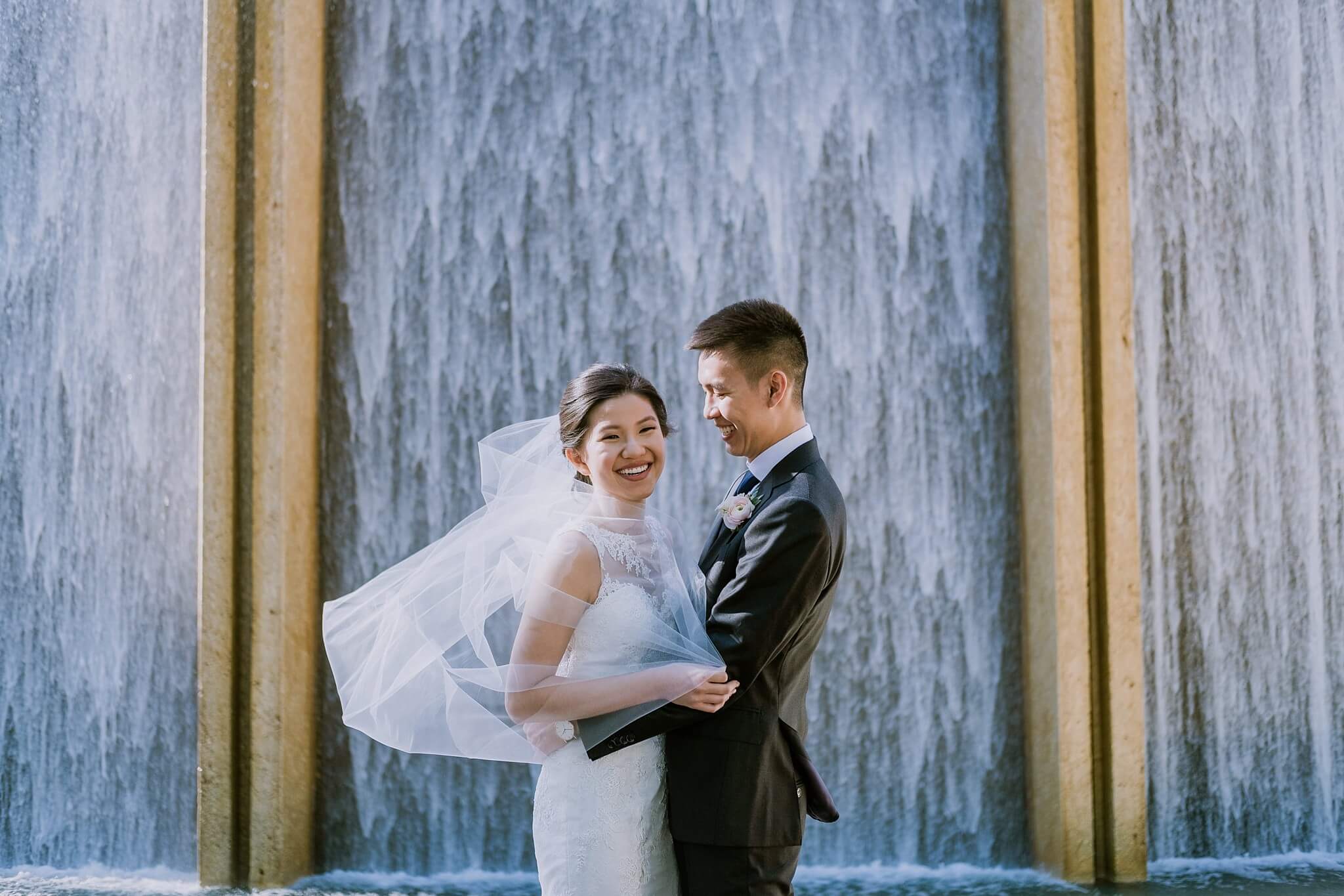 Waterwall Houston Wedding Photos