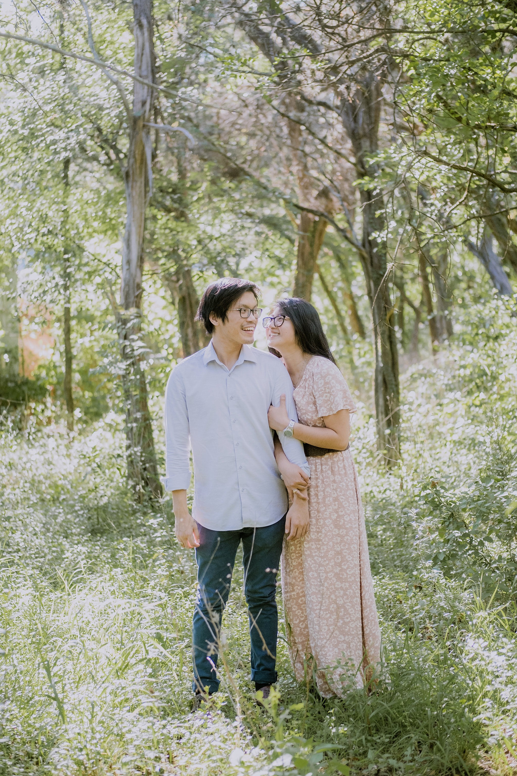 Laguna Gloria Engagement Photography