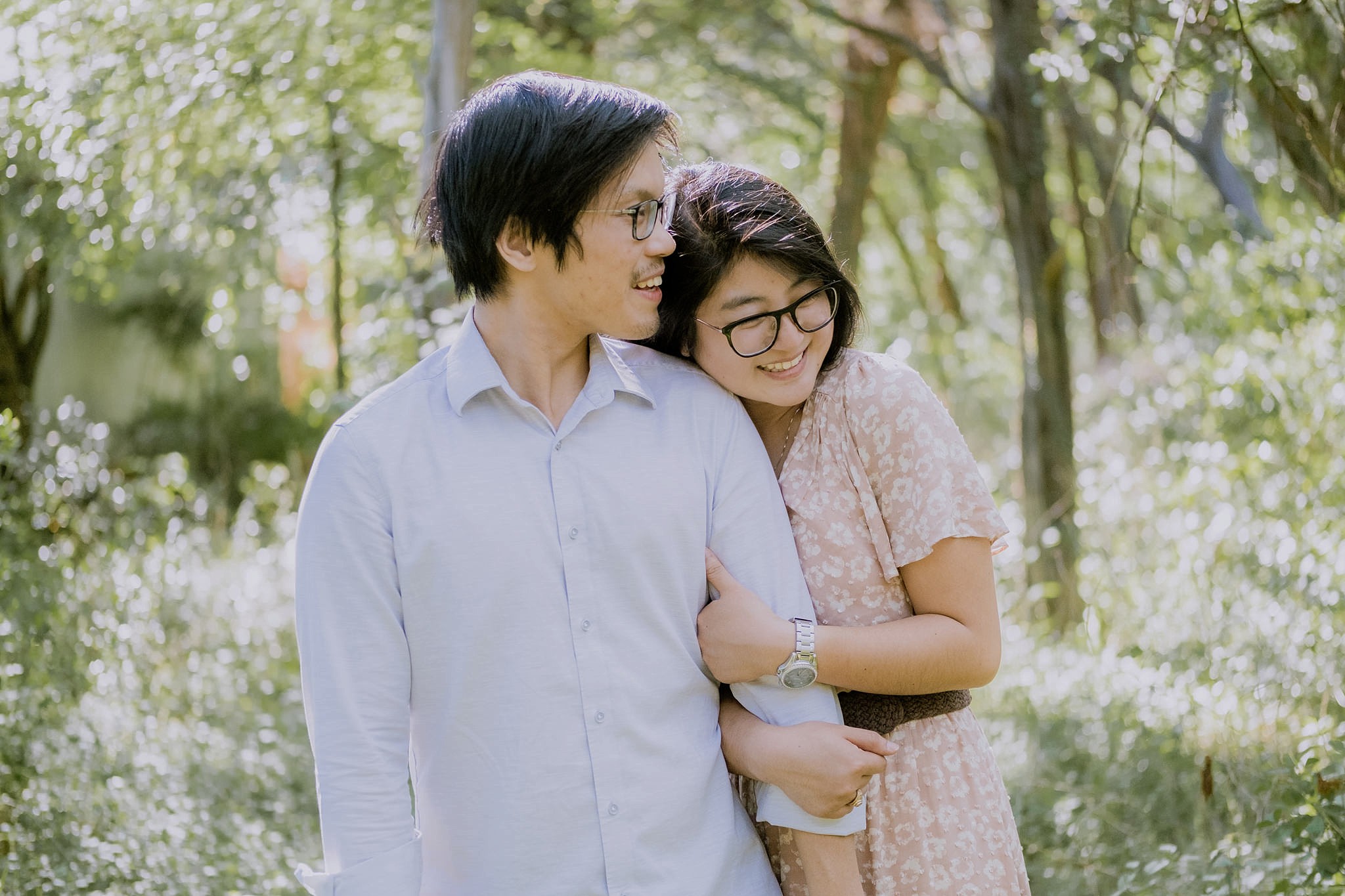 Laguna Gloria Engagement Photography